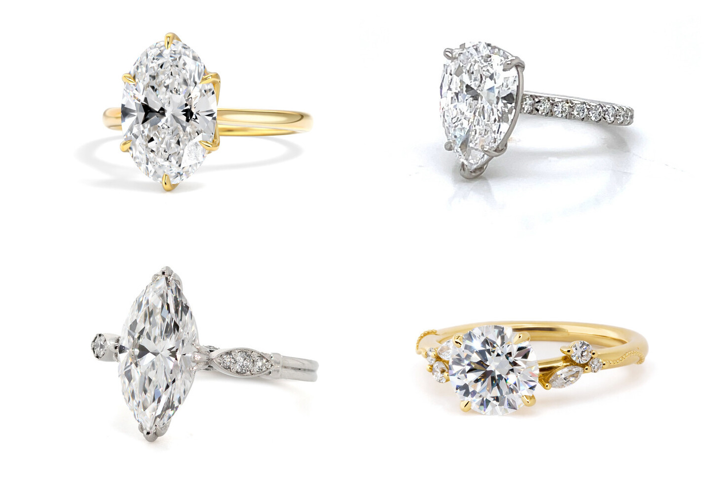 Peter Norman engagement rings