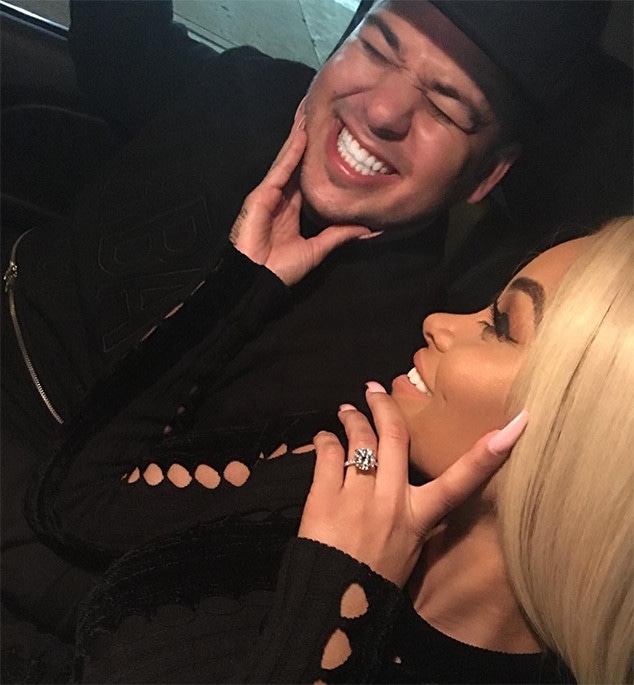 Blac Chyna and Rob Kardashian engagement ring