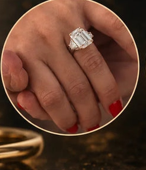 Demi Lovato and Max Ehrich engagement ring
