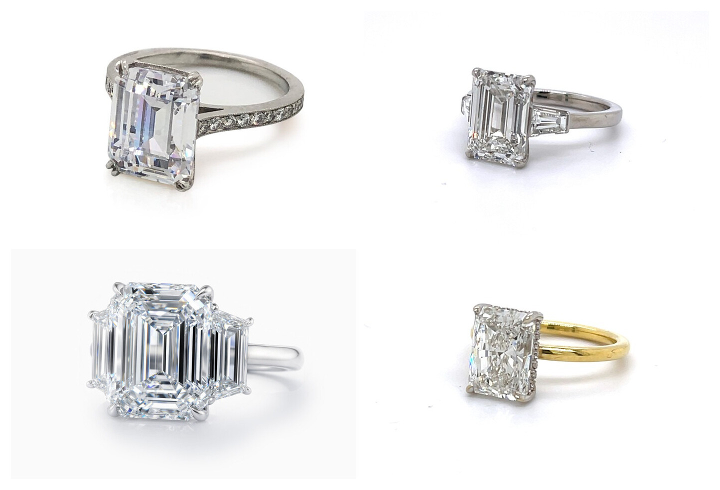 Peter Norman engagement rings