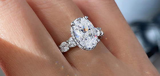 Georgina Rodríguez and Cristiano Ronaldo engagement ring