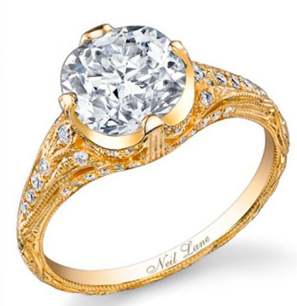 Miley Cyrus and Liam Hemsworth engagement ring