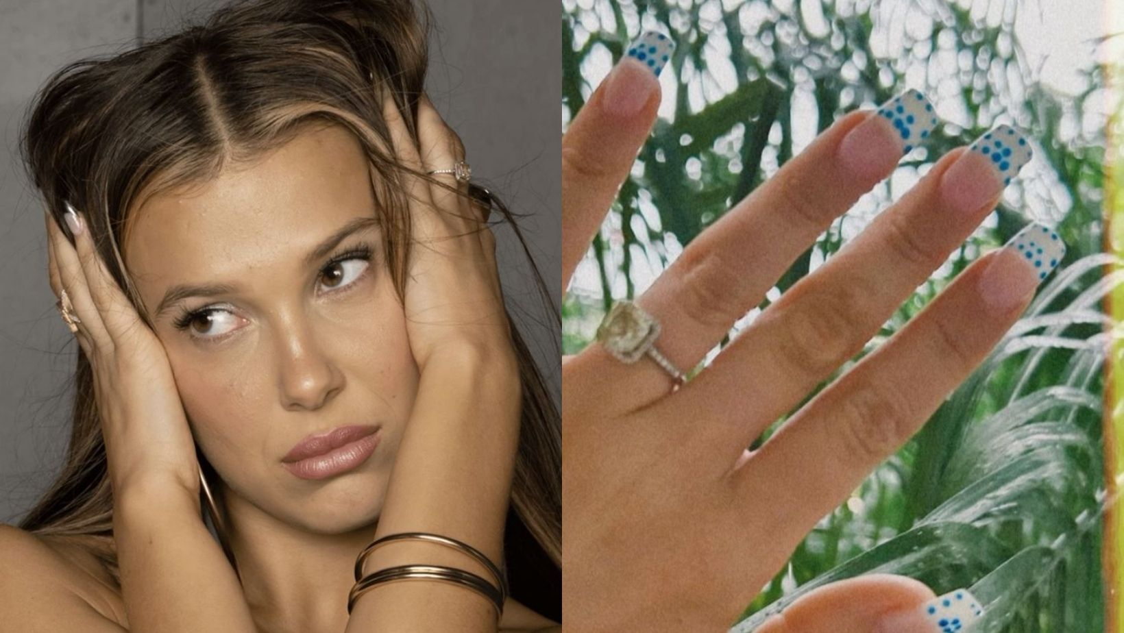 Millie Bobby Brown and Jake Bongiovi engagement ring
