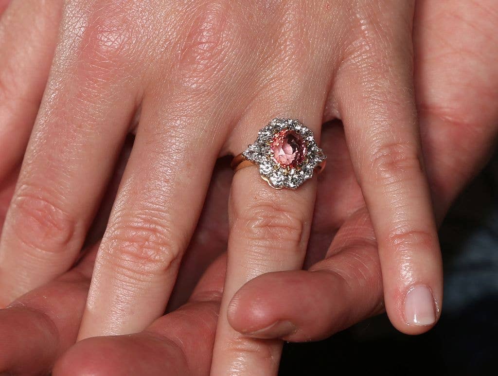Princess Eugenie and Jack Brooksbank engagement ring