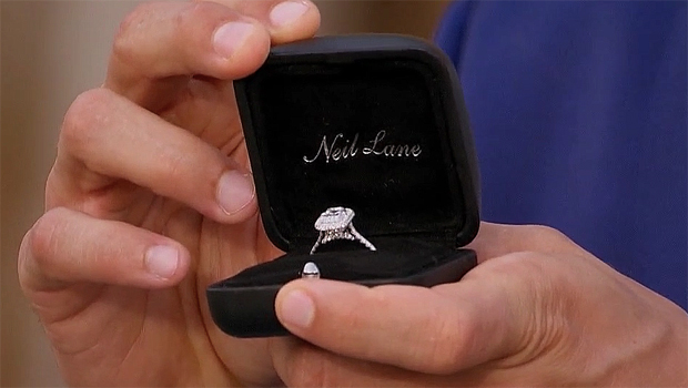 Tayshia Adams and Zac Clark engagement ring