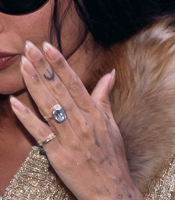 Zoë Kravitz and Harry Styles engagement ring