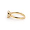 East-West Elongated Cushion-Cut Diamond Bezel Ring Custom Engagement Rings 7