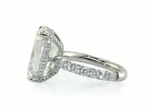 Large Radiant Ring Custom Engagement Rings 2
