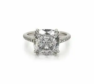 Cushion-Cut Engagement Ring Custom Engagement Rings 2